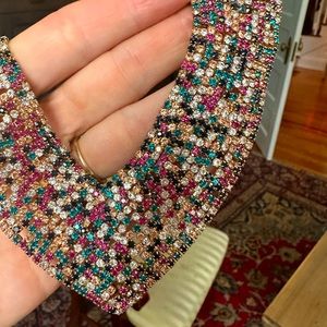 Showstopper! Vibrant multi stone statement necklace!